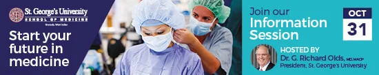 10/31 SGU school of medical info session in Taiwan at Sheraton Taipei, RSVP